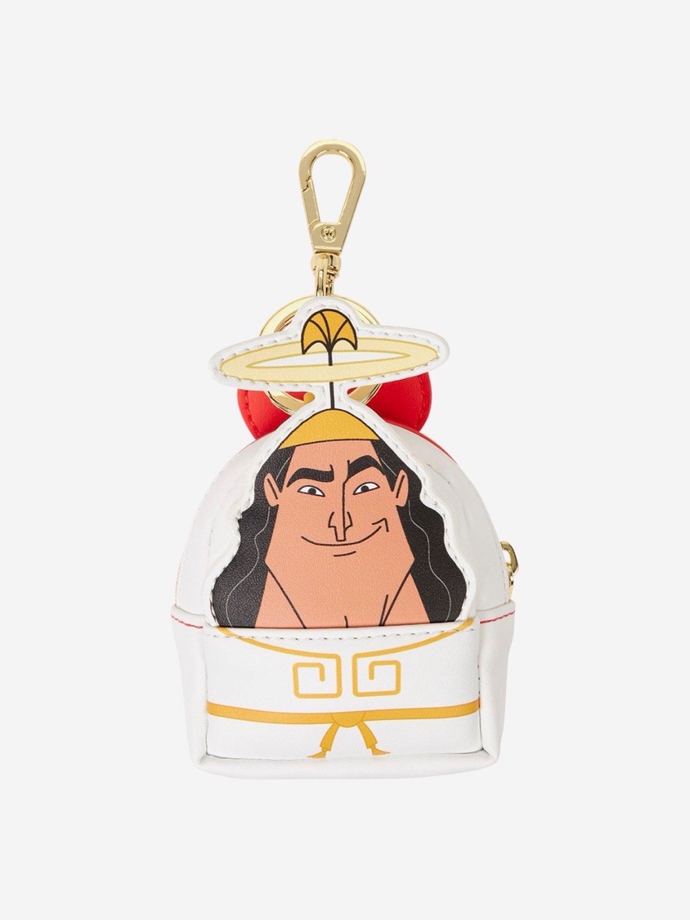 New The Emperor's New Groove Kronk Angel & Devil Backpack Double Sided Bag Charm